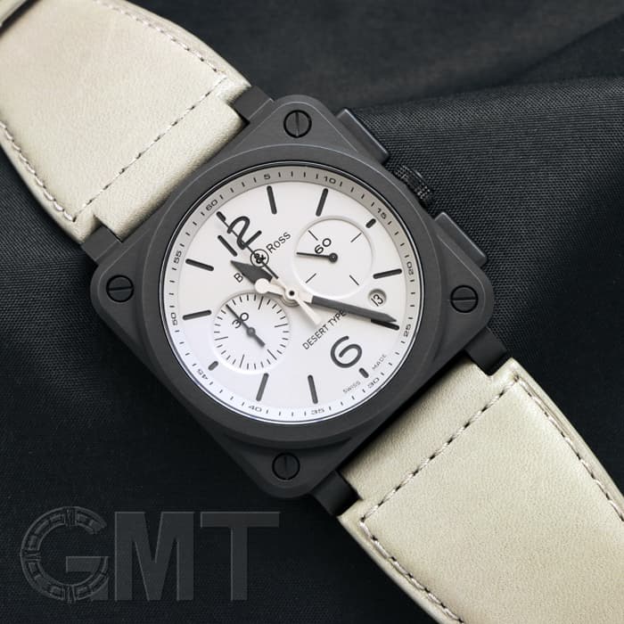 Bell & Ross BR 03-94 クロノグラフ中古 ベル&ロス 中古)BELL & ROSS ベル&ロス BR 03-94 デザートタイプ セラミック