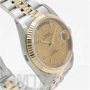TUDOR チューダー プリンス デイトデイ シャンパン アラビア M76213 メイン