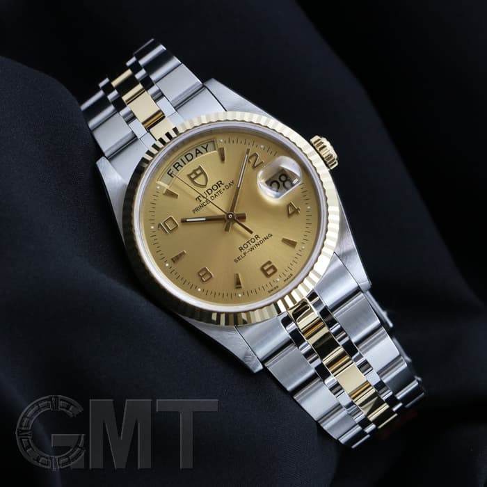新品)TUDOR チューダー プリンス デイトデイ シャンパン 新品)TUDOR チューダー プリンス デイトデイ シャンパン