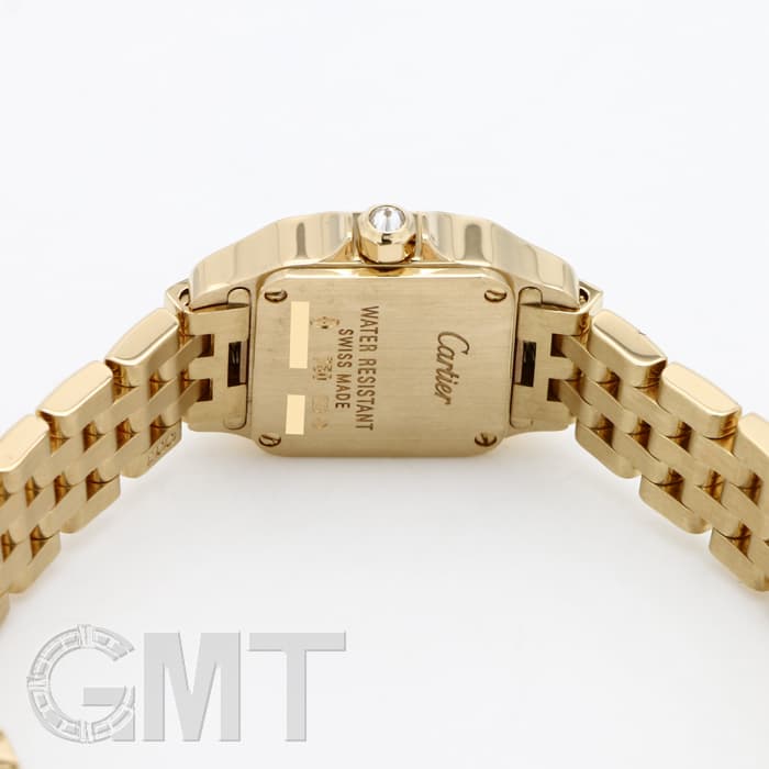 カルティエ CARTIER ミニサントス ドゥモアゼル WF9006Y7 ダイヤベゼル クォーツ 腕時計 K18YG ゴールド Cartier - カルティエ CARTIER ミニサントス ドゥモアゼル WF9006Y7