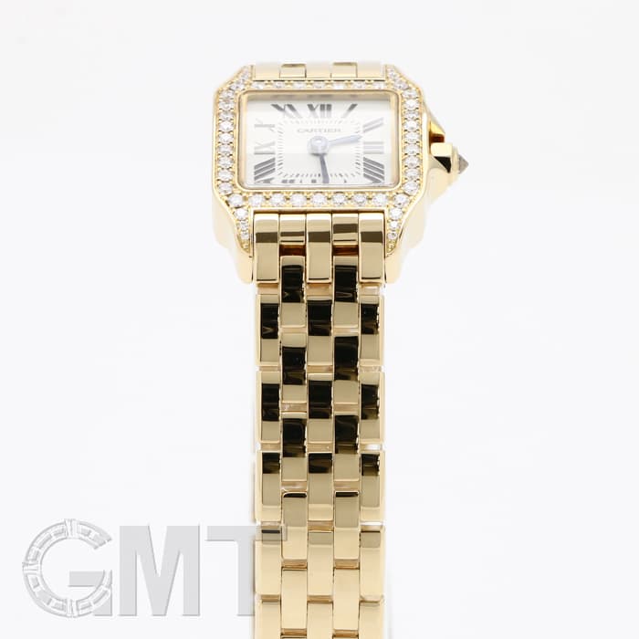 カルティエ CARTIER ミニサントス ドゥモアゼル WF9006Y7 ダイヤベゼル クォーツ 腕時計 K18YG ゴールド 新品)CARTIER カルティエ サントス ドゥモワゼル ミニ WF9006Y7（商品