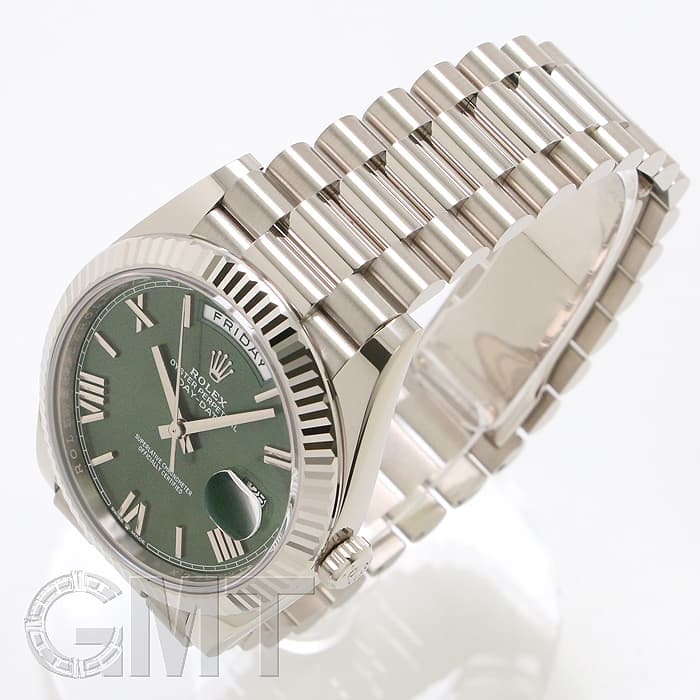 新品)ROLEX ロレックス デイデイト 40 228239 オリーブグリーン（商品