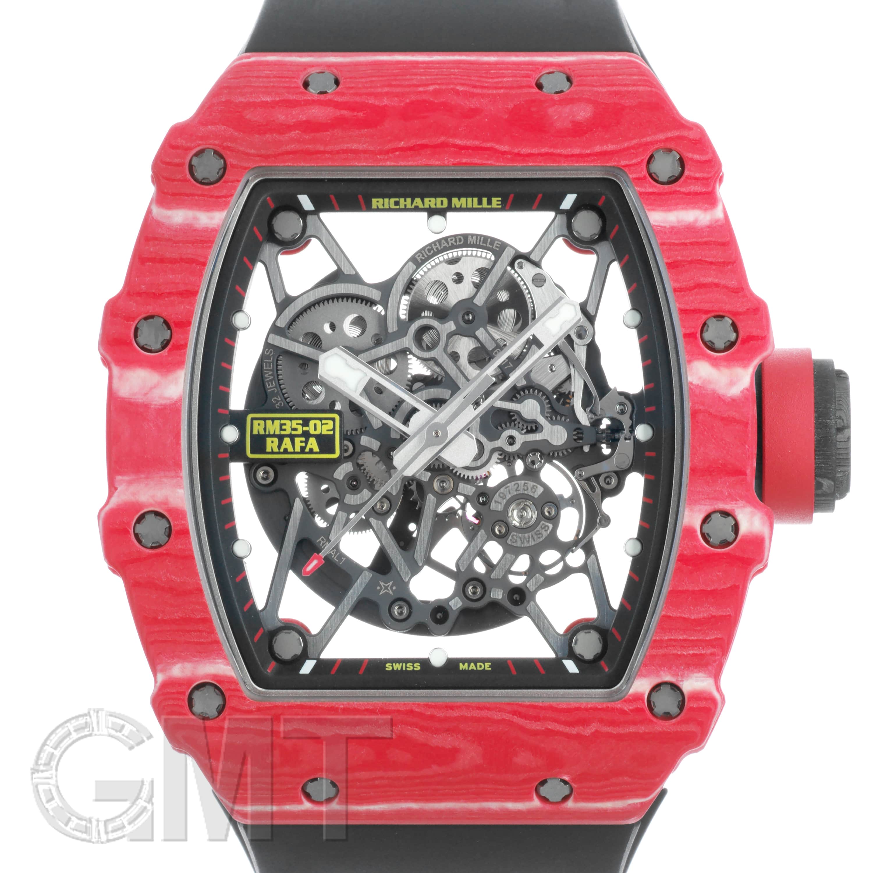 非売品 リシャールミル RICHARD MIILE クラッチバッグ ポーチレッド