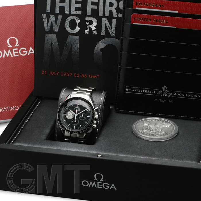 新品)OMEGA オメガ スピードマスター アポロ40周年記念モデル 311.30