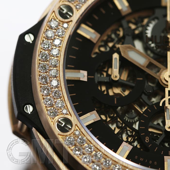 中古)HUBLOT ウブロ アエロバン アエロバン ベゼルダイヤ キング