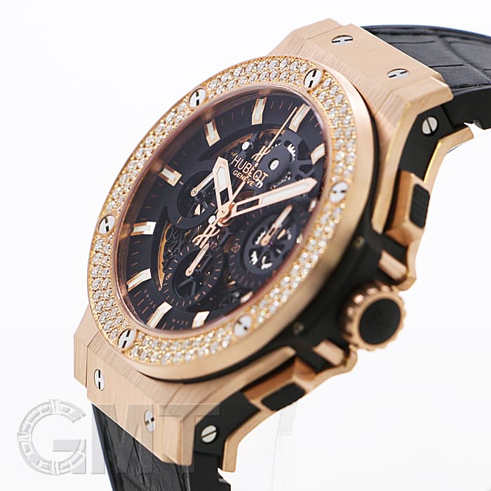中古)HUBLOT ウブロ アエロバン アエロバン ベゼルダイヤ キング