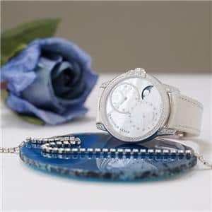 HARRY WINSTON ハリー・ウィンストン ミッドナイト ムーンフェイズ MIDAMP36WW001 36mm ホワイトMOP メイン