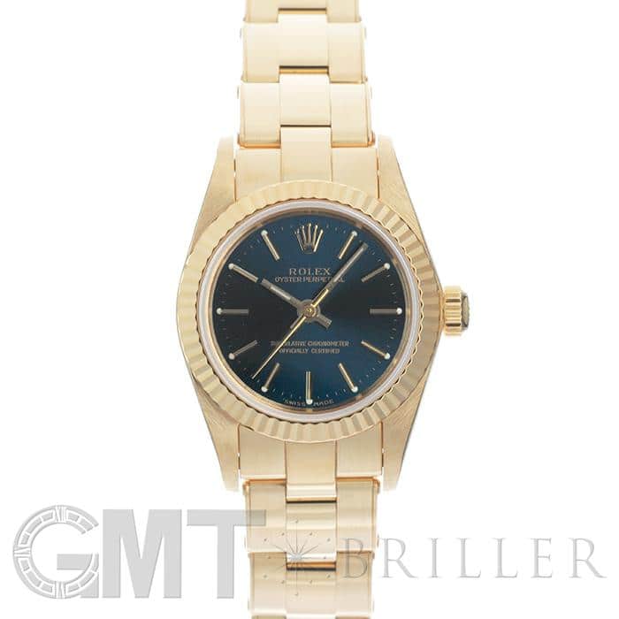 中古)ROLEX ロレックス オイスターパーペチュアル 24mm 76198 ブルー