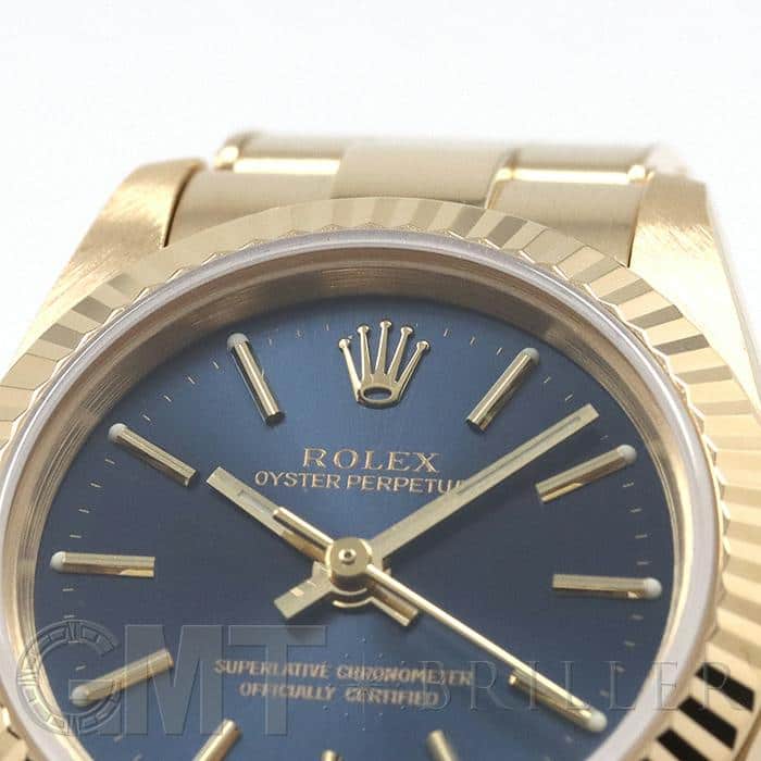J iyong様 中古)ROLEX ロレックス オイスターパーペチュアル 24mm 76198 ブルー