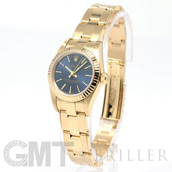 中古)ROLEX ロレックス オイスターパーペチュアル 24mm 76198 ブルー