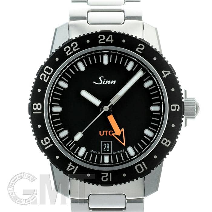 新品)SINN ジン 105.ST.SA.UTC ブラック ステンレスブレス（商品ID