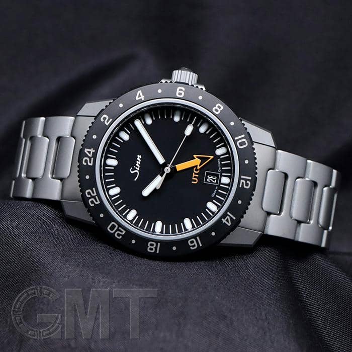 新品)SINN ジン 105.ST.SA.UTC ブラック ステンレスブレス（商品ID