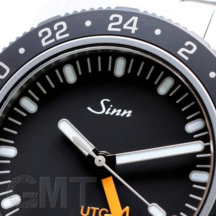 新品)SINN ジン 105.ST.SA.UTC ブラック ステンレスブレス（商品ID