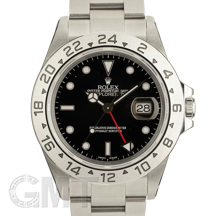 中古)ROLEX ロレックス エクスプローラー II 16570 ブラック（商品ID