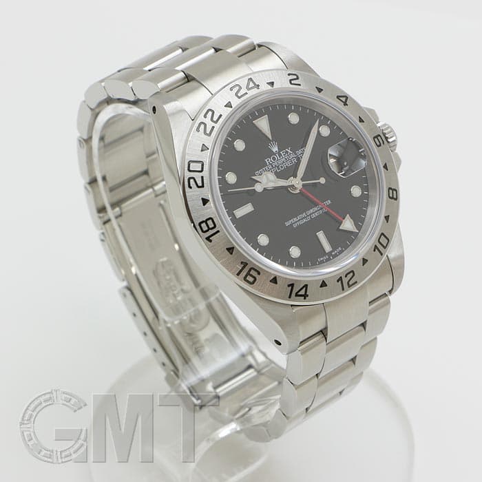 中古)ROLEX ロレックス エクスプローラー II 16570 ブラック（商品ID