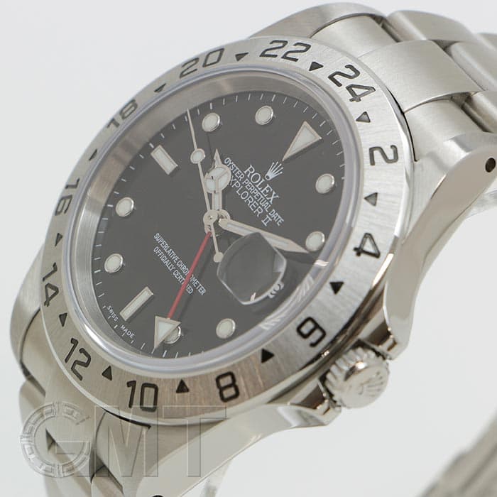 中古)ROLEX ロレックス エクスプローラー II 16570 ブラック（商品ID