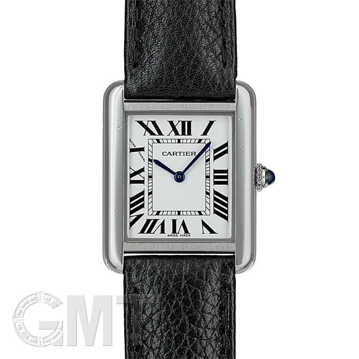 中古)CARTIER カルティエ タンク ソロ SM WSTA0030 カーフベルト（商品