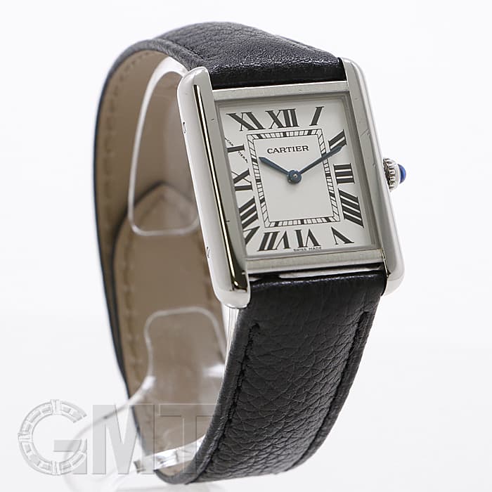 中古)CARTIER カルティエ タンク ソロ SM WSTA0030 カーフベルト（商品