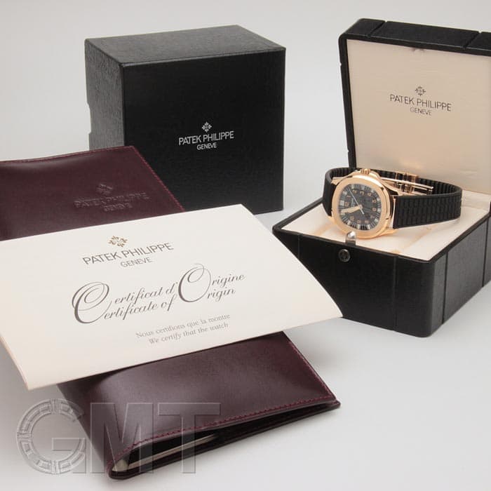 【新品未使用】PATEK PHILIPPE パテックフィリップ ノート (箱付) 中古)PATEK PHILIPPEパテック・フィリップ アクアノート ラージサイズ