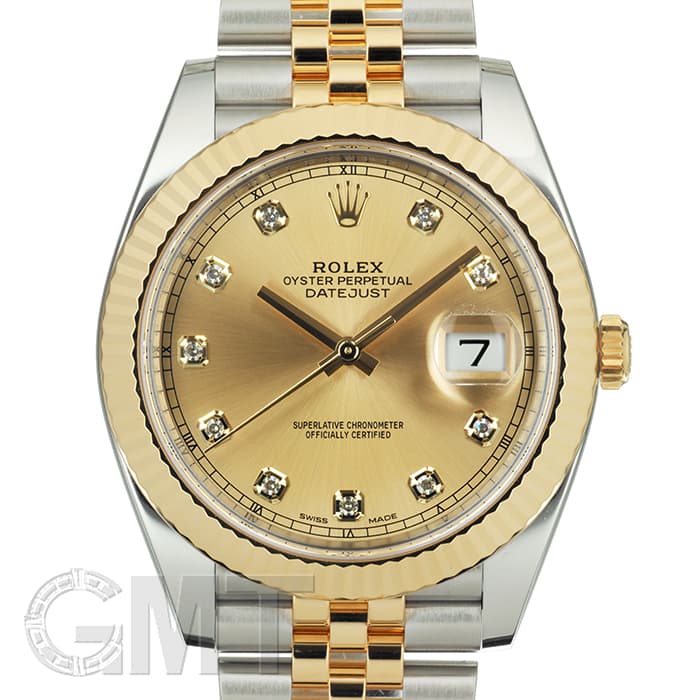 中古)ROLEX ロレックス デイトジャスト 41 126333G シャンパン