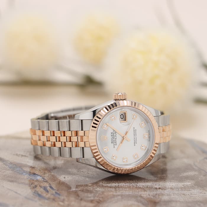 中古)ROLEX ロレックス デイトジャスト 279171NG ホワイト ジュビリー