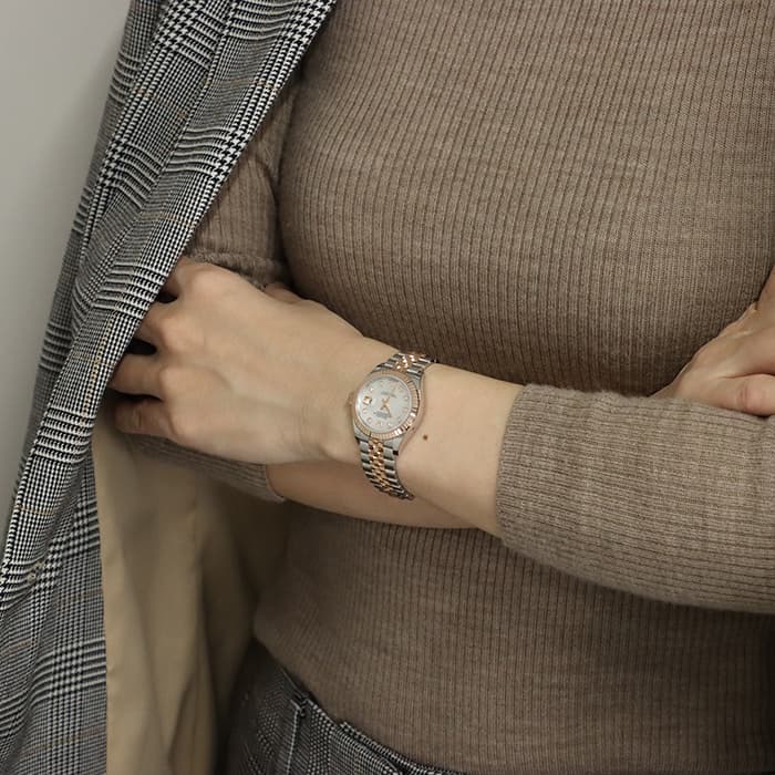 中古)ROLEX ロレックス デイトジャスト 279171NG ホワイト ジュビリー