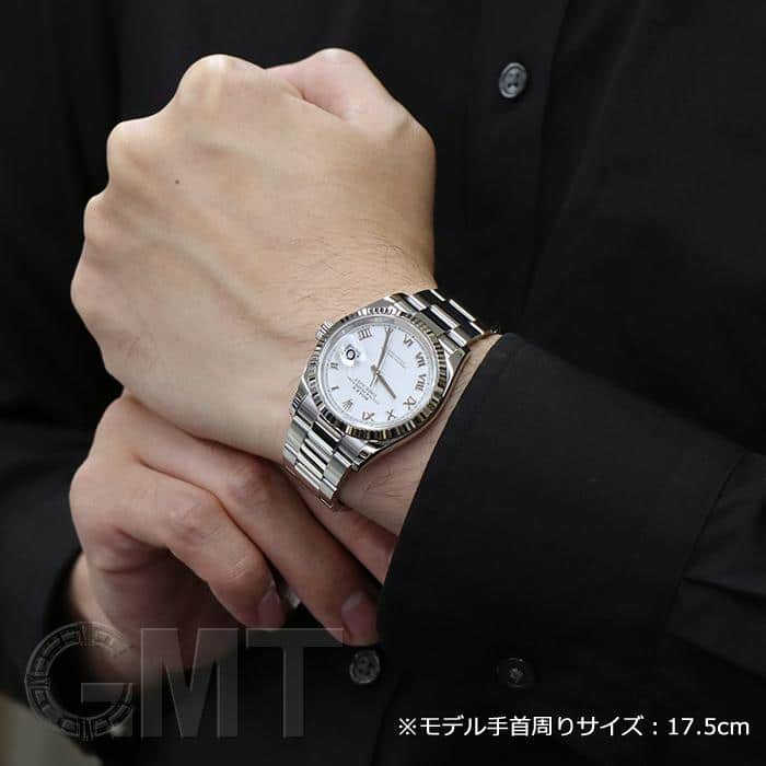 中古)ROLEX ロレックス デイトジャスト 36 126234 ホワイトローマ