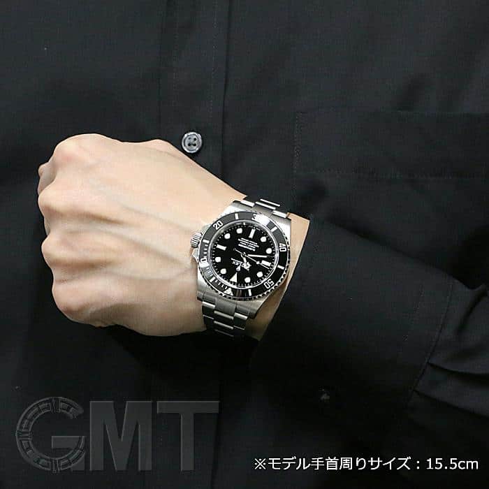 124060 ブラック ROLEX（ロレックス）サブマリーナ ノンデイト
