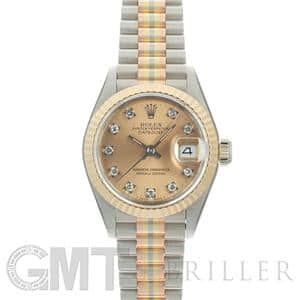 ROLEX ロレックス デイトジャスト 26mm 69179G BIC シャンパン トリドール メイン
