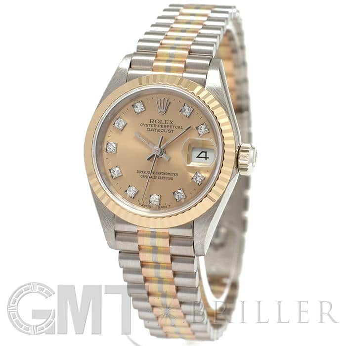中古)ROLEX ロレックス デイトジャスト 26mm 69179G BIC シャンパン