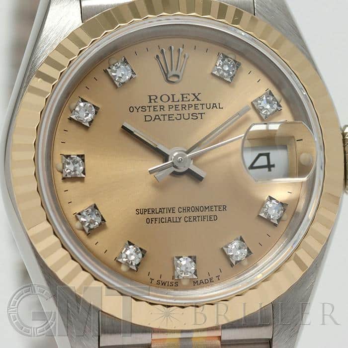 中古)ROLEX ロレックス デイトジャスト 26mm 69179G BIC シャンパン