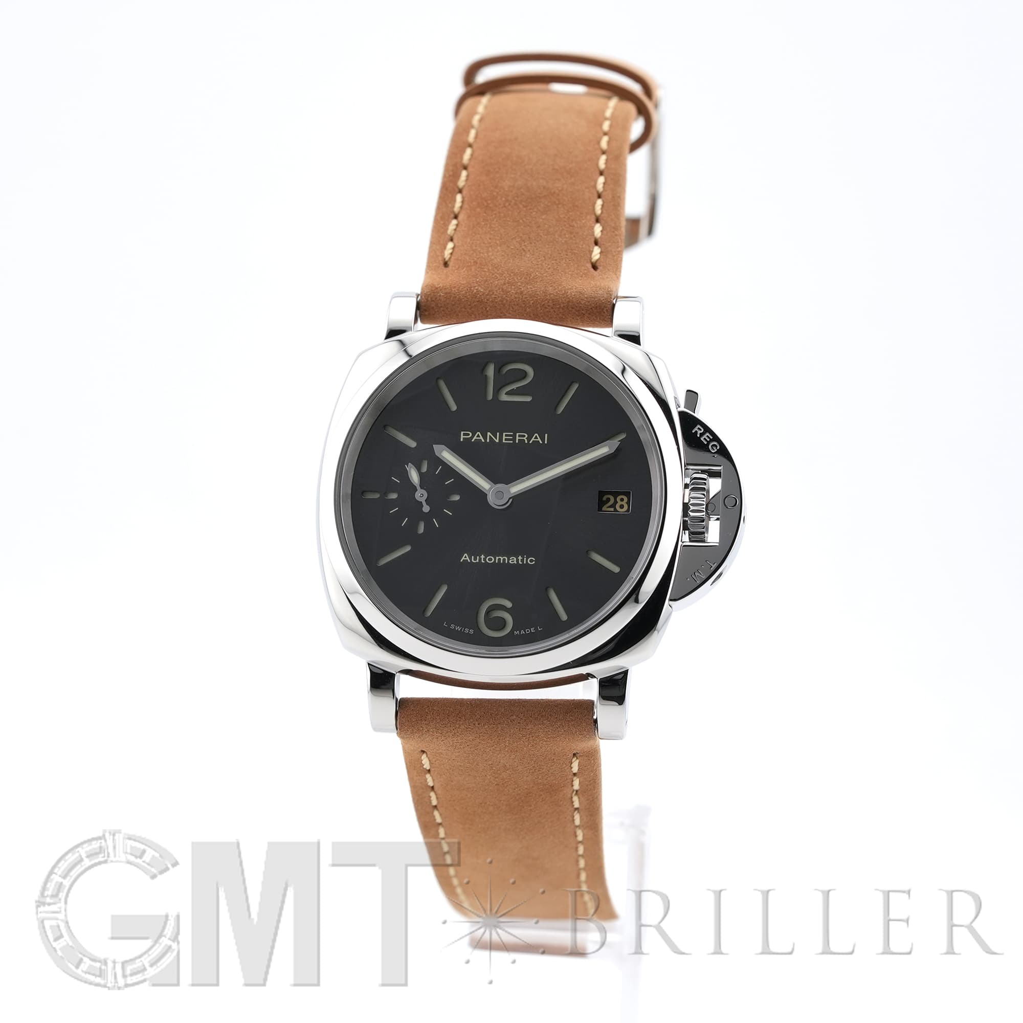 オフィチーネ パネライ ルミノール ドゥエ PAM00755 自動巻き ステンレススティール レディース ボーイズ OFFICINE PANERAI 【中古】 【時計】 OFFICINE PANERAI - オフィチーネ パネライ ルミノール ドゥエ
