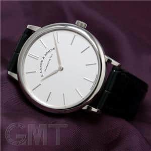 A. LANGE & SOHNE ランゲ&ゾーネ サクソニア フラッハ 201.027  シルバー メイン