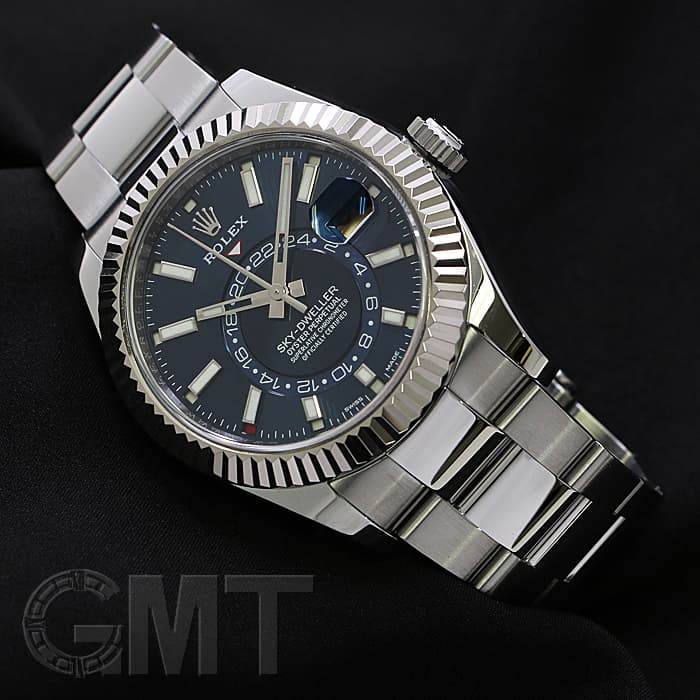 中古)ROLEX ロレックス スカイドゥエラー 326934 ブルー（商品ID