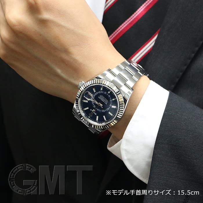 中古)ROLEX ロレックス スカイドゥエラー 326934 ブルー（商品ID