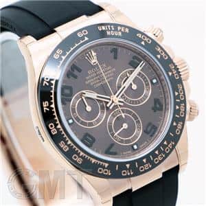 ROLEX ロレックス デイトナ 116515LN チョコレート アラビア ラバー