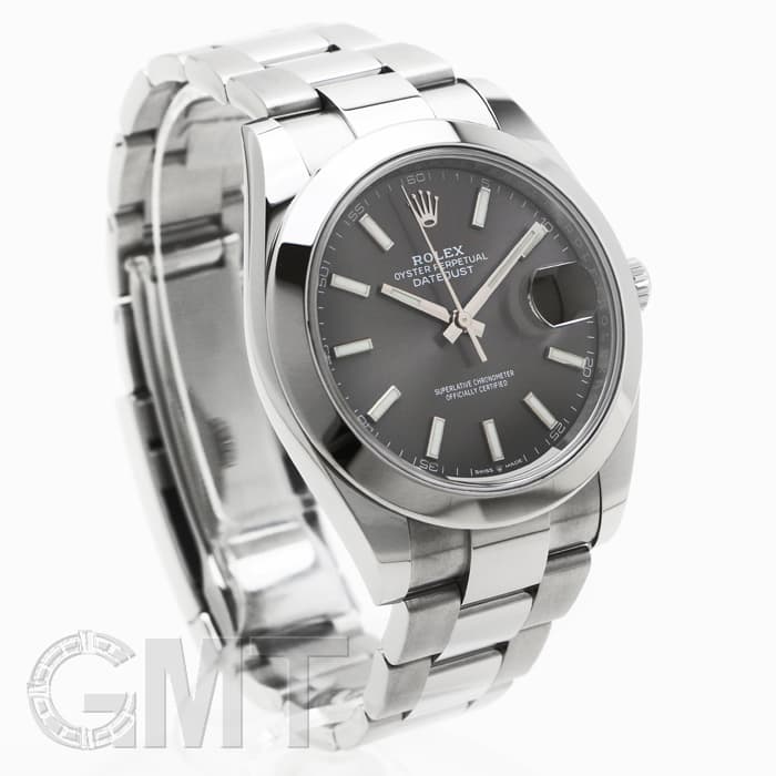 中古)ROLEX ロレックス デイトジャスト 41 126300 ダークロジウム