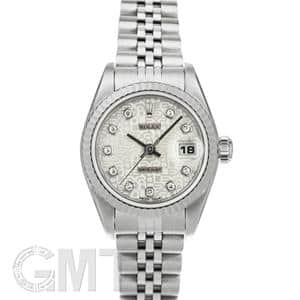 ロレックス デイトジャスト 69174G シルバー シルバー彫りコンピューター 69174G シルバー ROLEX（ロレックス）デイトジャスト 10Pダイヤ