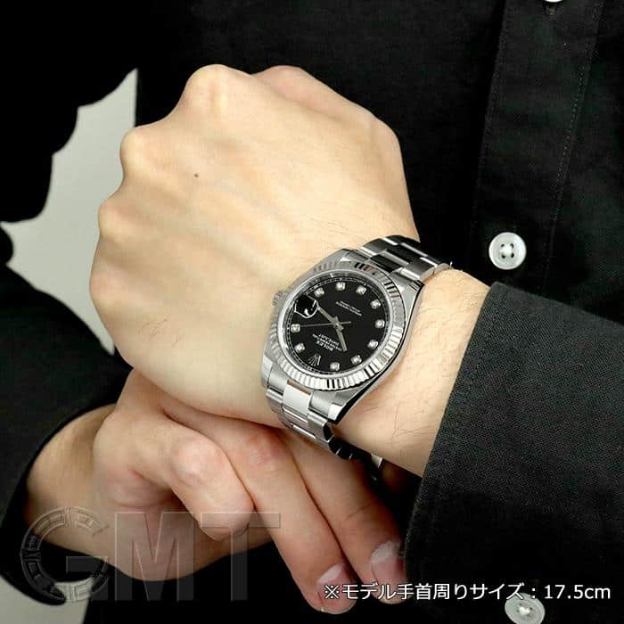 中古)ROLEX ロレックス デイトジャスト 41 126334G ブラック