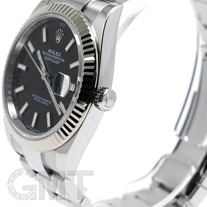 中古)ROLEX ロレックス デイトジャスト 41 126334 ブラック オイスター