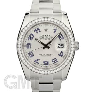 ROLEX ロレックス デイトジャスト Ref.116244 SV BLアラビア メイン