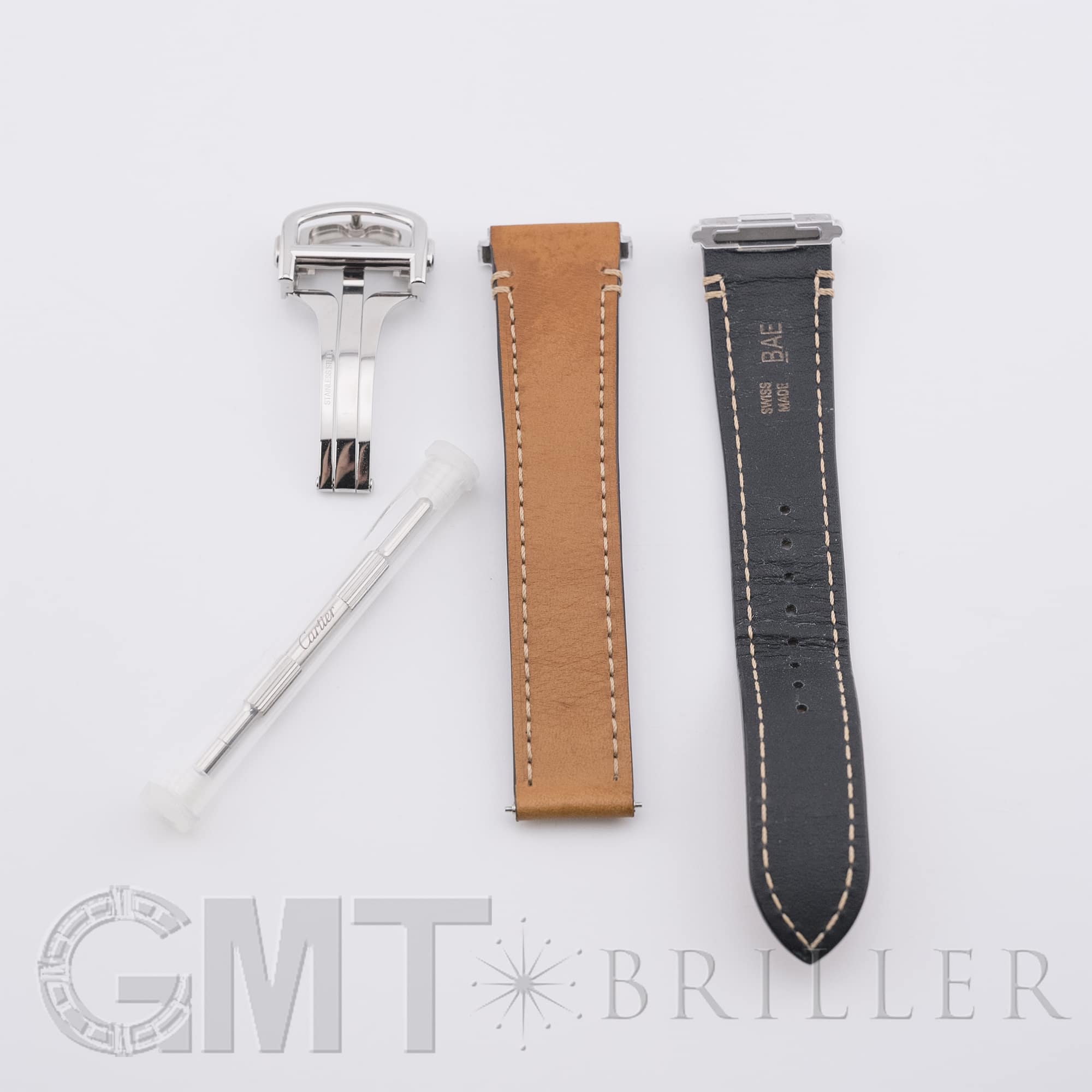 美品　サントス ドゥ カルティエ MM 革ベルト　WSSA0029 中古)CARTIER カルティエ サントス ドゥ カルティエ MM WSSA0029（商品