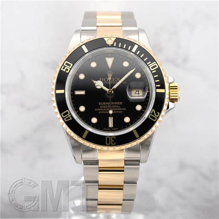 中古)ROLEX ロレックス サブマリーナー 16613 ブラック（商品ID