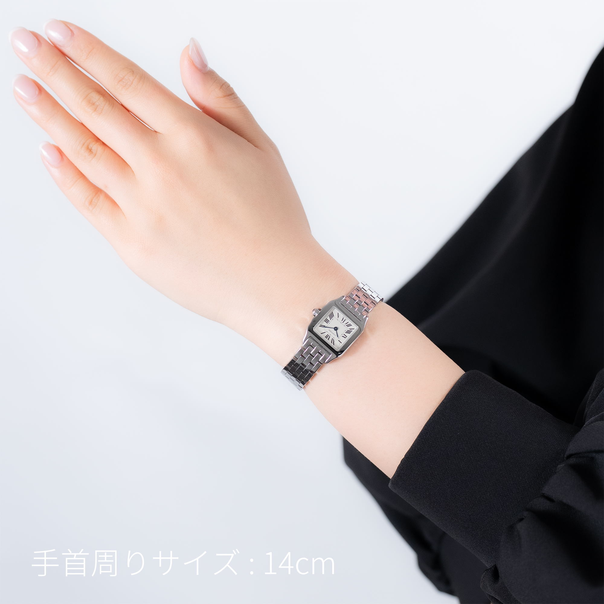 中古)CARTIER カルティエ サントス ドゥモワゼル SM W25064Z5（商品ID