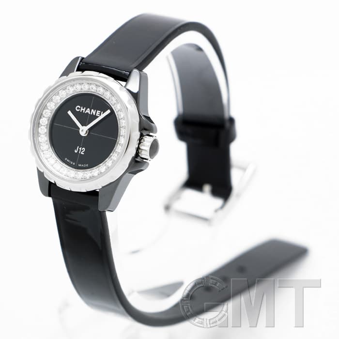 シャネル CHANEL J12 XS H4663 レディース 腕時計 ダイヤベゼル ブラック セラミック クォーツ ウォッチ 90315240 CHANEL J12 XS H4663 レディース 腕時計 ダイヤベゼル ブラック
