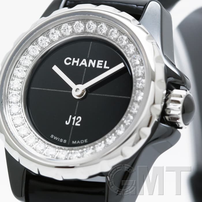 新品)CHANEL シャネル J12 J12∙XS H4663 クォーツ ブラック