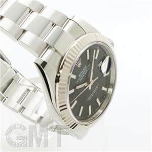 ROLEX ロレックス デイトジャスト 41 126334 ブラック オイスターブレス