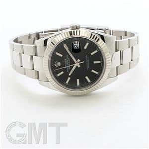 ROLEX ロレックス デイトジャスト 41 126334 ブラック オイスターブレス