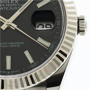 ROLEX ロレックス デイトジャスト 41 126334 ブラック オイスターブレス