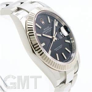 ROLEX ロレックス デイトジャスト 41 126334 ブラック オイスターブレス